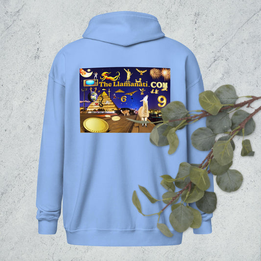 Unisex heavy blend zip hoodie